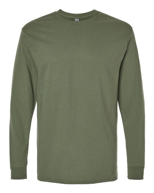 Gildan 5400 - Unisex Heavy CottonTM Long Sleeve T-Shirt - Military Green