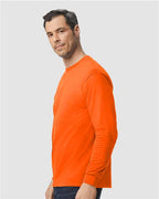 Gildan 5400 - Unisex Heavy CottonTM Long Sleeve T-Shirt - Orange