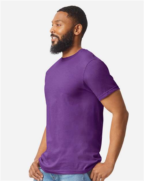 Gildan 64000CVC - Unisex Softstyle CVC T-Shirt - Amethyst