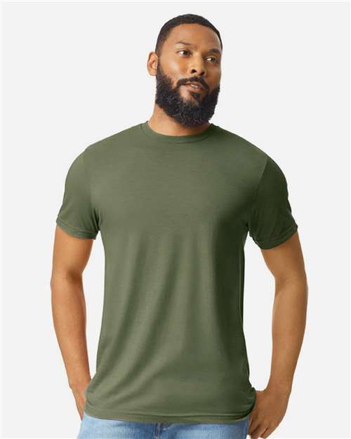 Gildan 64000CVC - Unisex Softstyle CVC T-Shirt - Cactus