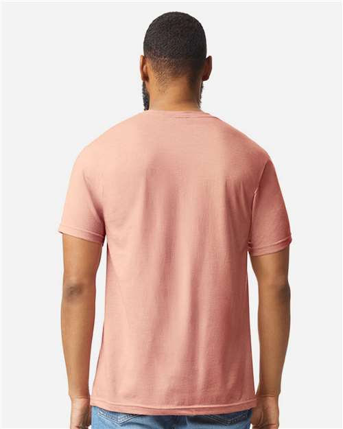Gildan 64000CVC - Unisex Softstyle CVC T-Shirt - Dusty Rose