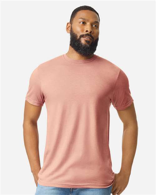Gildan 64000CVC - Unisex Softstyle CVC T-Shirt - Dusty Rose