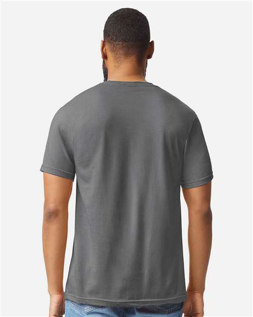 Gildan 64000CVC - Unisex Softstyle CVC T-Shirt - Gunmetal