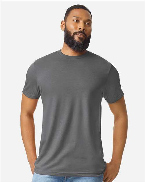 Gildan 64000CVC - Unisex Softstyle CVC T-Shirt - Gunmetal