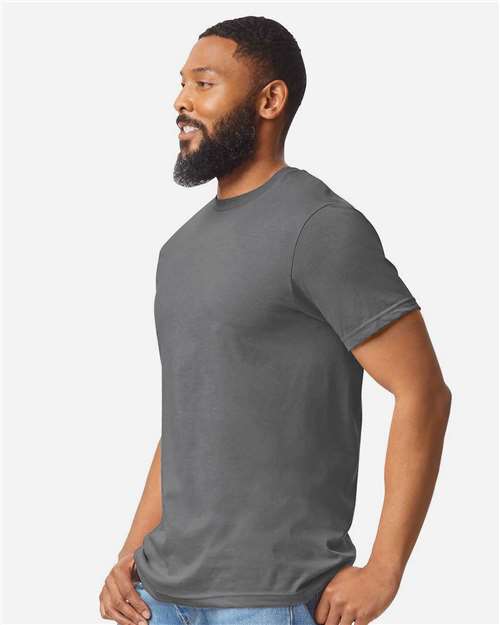 Gildan 64000CVC - Unisex Softstyle CVC T-Shirt - Gunmetal