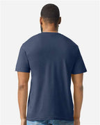 Gildan 64000CVC - Unisex Softstyle CVC T-Shirt - Navy Mist