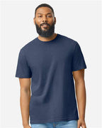 Gildan 64000CVC - Unisex Softstyle CVC T-Shirt - Navy Mist