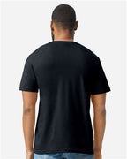 Gildan 64000CVC - Unisex Softstyle CVC T-Shirt - Pitch Black
