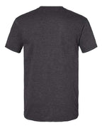 Gildan 64000CVC - Unisex Softstyle CVC T-Shirt - Pitch Black Mist