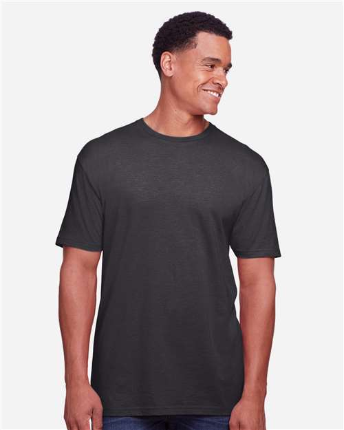 Gildan 64000CVC - Unisex Softstyle CVC T-Shirt - Pitch Black Mist