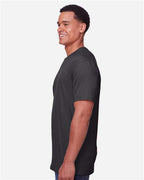 Gildan 64000CVC - Unisex Softstyle CVC T-Shirt - Pitch Black Mist