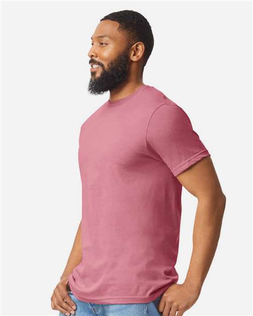 Gildan 64000CVC - Unisex Softstyle CVC T-Shirt - Plumrose