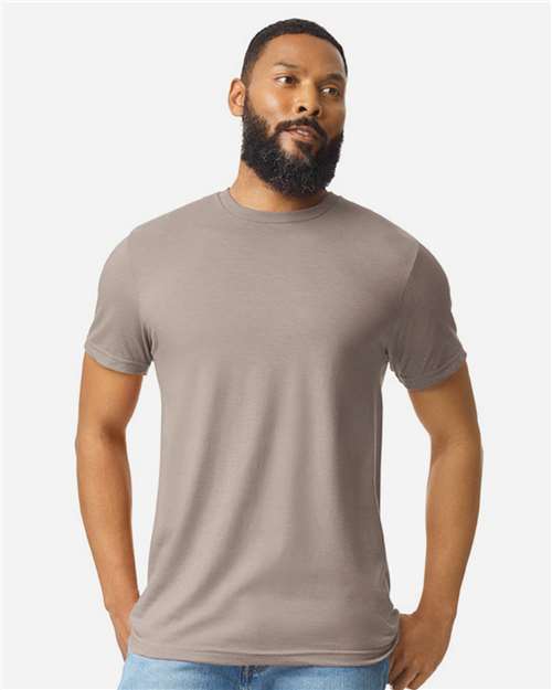 Gildan 64000CVC - Unisex Softstyle CVC T-Shirt - Slate