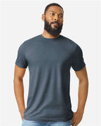 Gildan 64000CVC - Unisex Softstyle CVC T-Shirt - Steel Blue