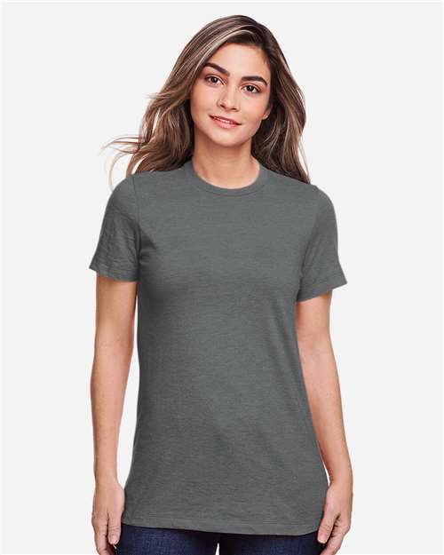 Gildan 64001LCVC - Women's Softstyle CVC T-Shirt - Gunmetal