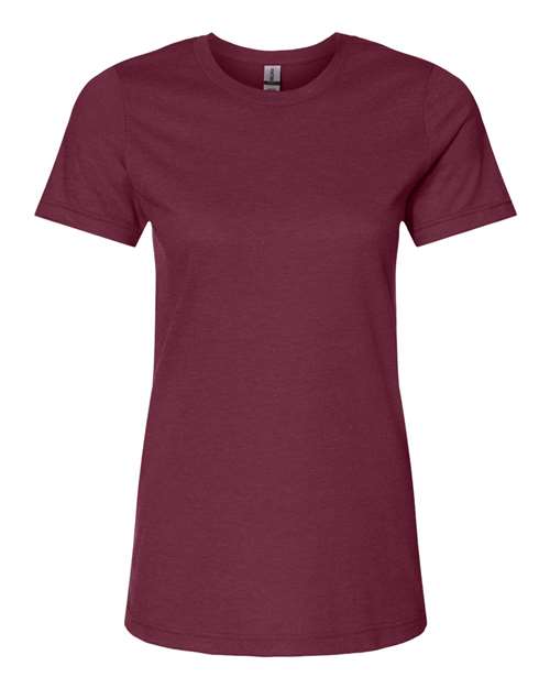 Gildan 64001LCVC - Women's Softstyle CVC T-Shirt - Maroon Mist