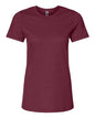 Gildan 64001LCVC - Women's Softstyle CVC T-Shirt - Maroon Mist