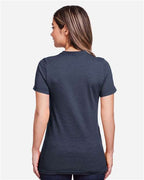 Gildan 64001LCVC - Women's Softstyle CVC T-Shirt - Navy Mist