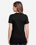 Gildan 64001LCVC - Women's Softstyle CVC T-Shirt - Pitch Black