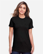 Gildan 64001LCVC - Women's Softstyle CVC T-Shirt - Pitch Black