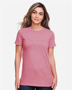Gildan 64001LCVC - Women's Softstyle CVC T-Shirt - Plumrose