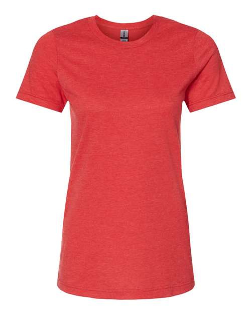 Gildan 64001LCVC - Women's Softstyle CVC T-Shirt - Red Mist
