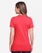 Gildan 64001LCVC - Women's Softstyle CVC T-Shirt - Red Mist