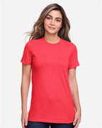 Gildan 64001LCVC - Women's Softstyle CVC T-Shirt - Red Mist