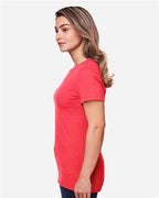 Gildan 64001LCVC - Women's Softstyle CVC T-Shirt - Red Mist