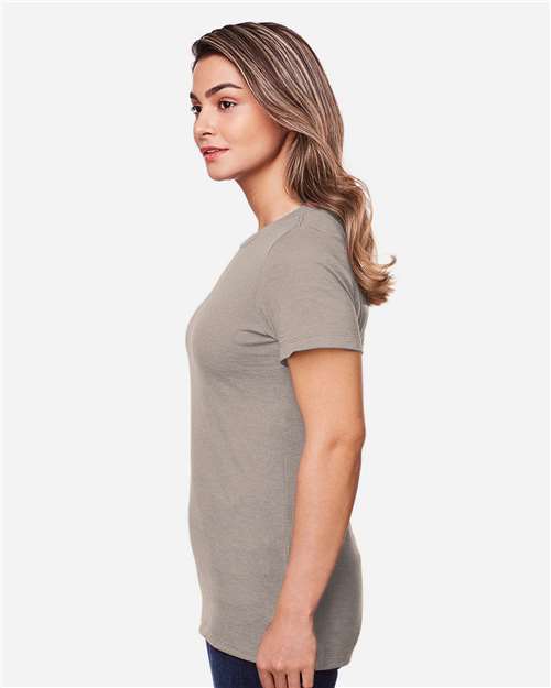 Gildan 64001LCVC - Women's Softstyle CVC T-Shirt - Slate