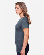 Gildan 64001LCVC - Women's Softstyle CVC T-Shirt - Steel Blue