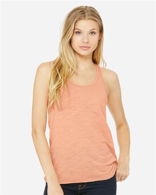 BELLA + CANVAS 8800 - Women's Flowy Racerback Tank BELLA + CANVAS