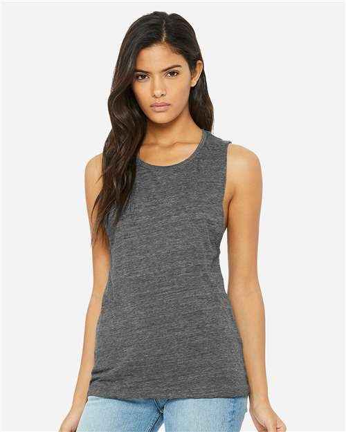 BELLA + CANVAS 8803 - Women's Flowy Scoop Muscle Tank