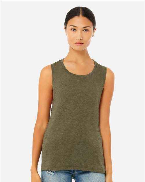 BELLA + CANVAS 8803 - Women's Flowy Scoop Muscle Tank