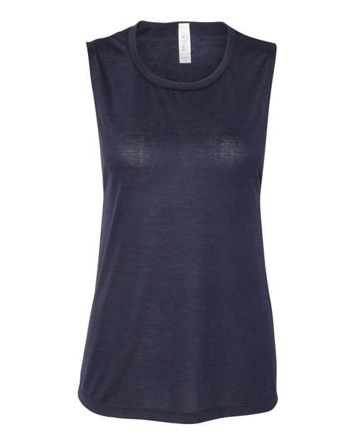 BELLA + CANVAS 8803 - Women's Flowy Scoop Muscle Tank BELLA + CANVAS