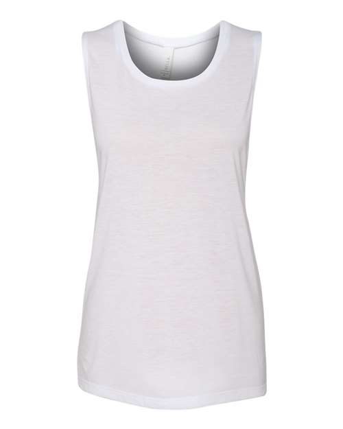 BELLA + CANVAS 8803 - Women's Flowy Scoop Muscle Tank BELLA + CANVAS