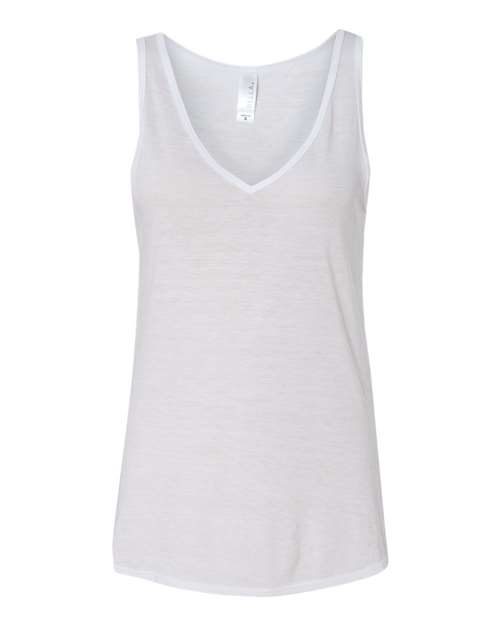 BELLA + CANVAS 8805 - Women's Flowy V-Neck Tank BELLA + CANVAS