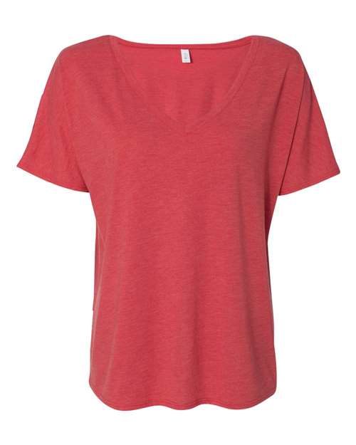 BELLA + CANVAS 8815 - Women’s Slouchy V-Neck Tee BELLA + CANVAS