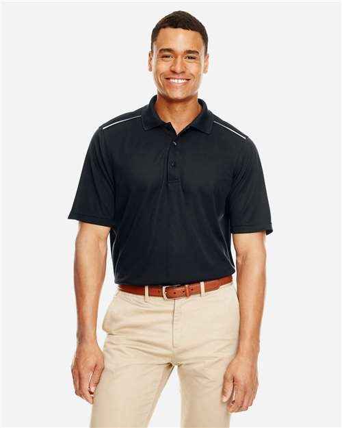 CORE365 88181R - Men's Radiant Performance Piqué Polo with Reflective Piping