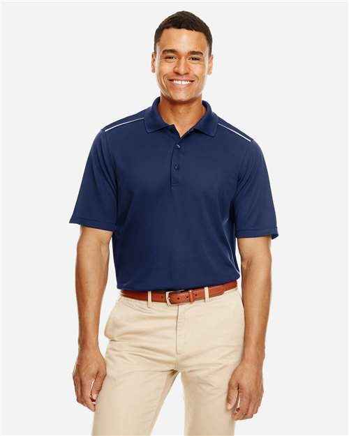 CORE365 88181R - Men's Radiant Performance Piqué Polo with Reflective Piping