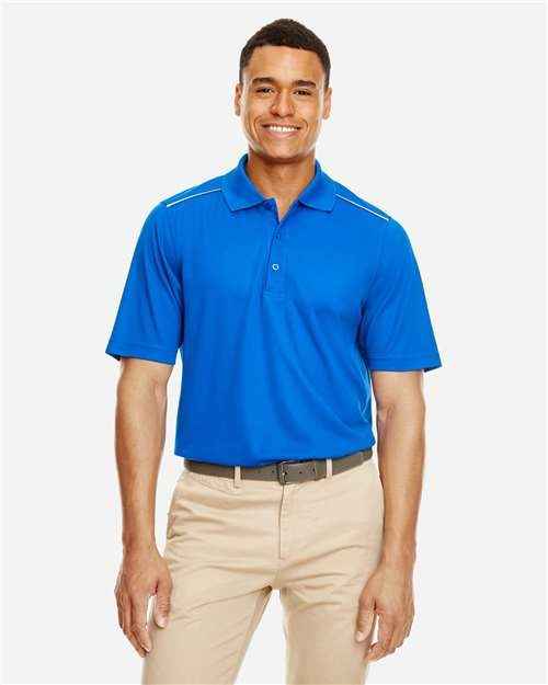 CORE365 88181R - Men's Radiant Performance Piqué Polo with Reflective Piping