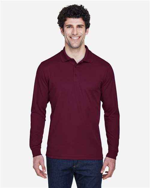 CORE365 88192 - Men's Pinnacle Performance Long Sleeve Piqué Polo
