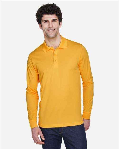 CORE365 88192 - Men's Pinnacle Performance Long Sleeve Piqué Polo