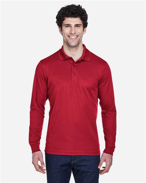 CORE365 88192 - Men's Pinnacle Performance Long Sleeve Piqué Polo CORE365