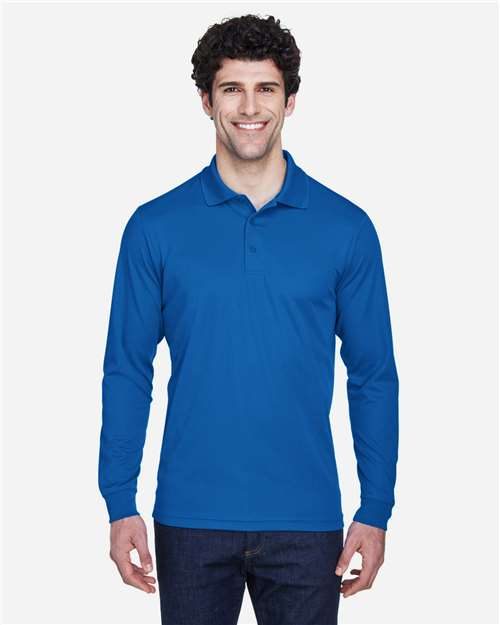 CORE365 88192 - Men's Pinnacle Performance Long Sleeve Piqué Polo CORE365