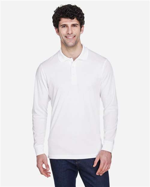 CORE365 88192 - Men's Pinnacle Performance Long Sleeve Piqué Polo CORE365