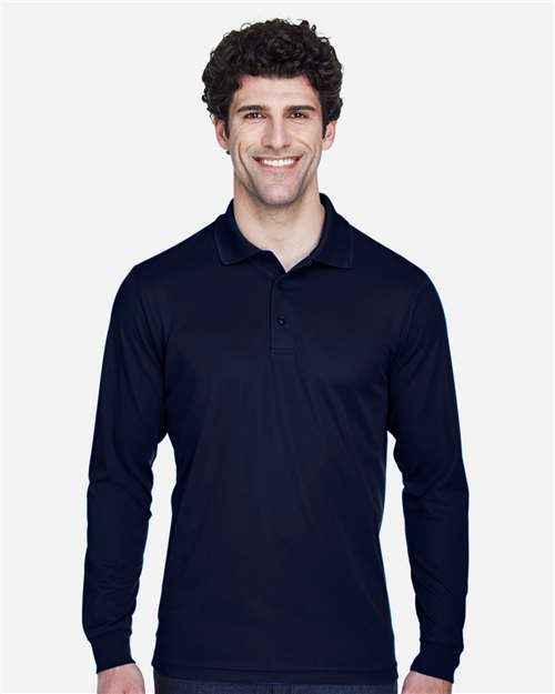 CORE365 88192T - Men's Tall Pinnacle Performance Long Sleeve Piqué Polo