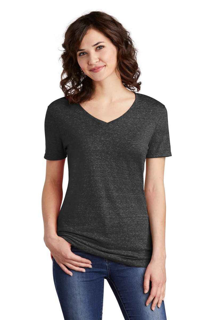 Jerzees 88WV - Women's Snow Heather Jersey V-Neck T-Shirt