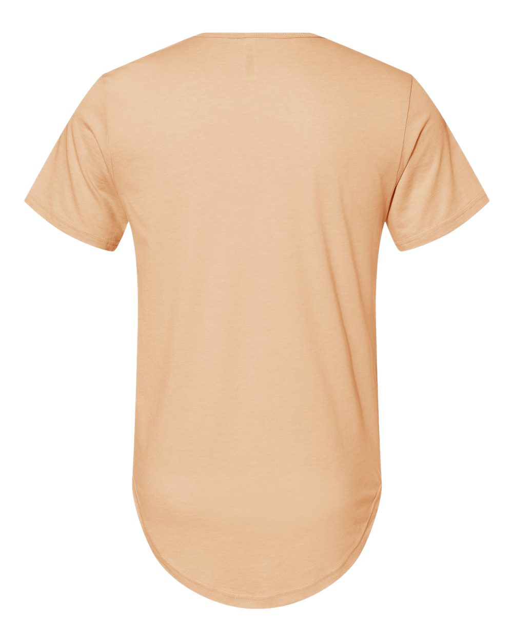 BELLA + CANVAS 3003 — Men's Jersey Curved Hem Tee — Heather Sand Dune (flat)