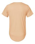 BELLA + CANVAS 3003 — Men's Jersey Curved Hem Tee — Heather Sand Dune (flat)